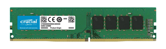 CT2K16G4DFD824A - Crucial 32GB Kit (2 X 16GB) PC4-19200 non-ECC Unbuffered DDR4-2400MHz CL17 288-Pin DIMM 1.2V Dual Rank Memory