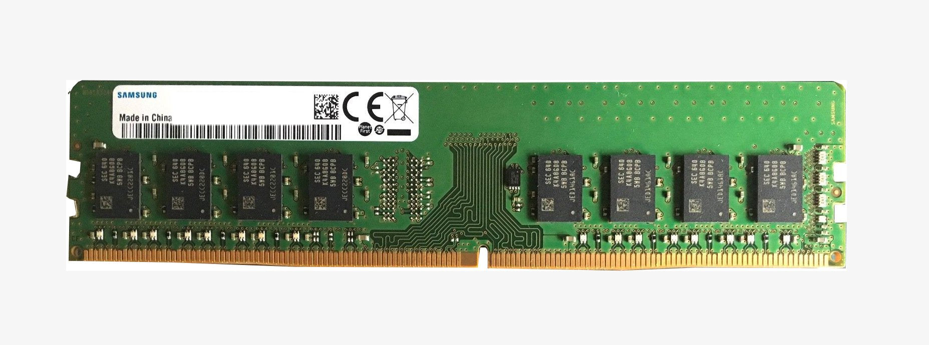 M378A1K43BB2-CTD00 | Samsung 8GB DDR4 Non ECC 2666MHz PC4-21300 Single Rank, x8 UDIMM Memory