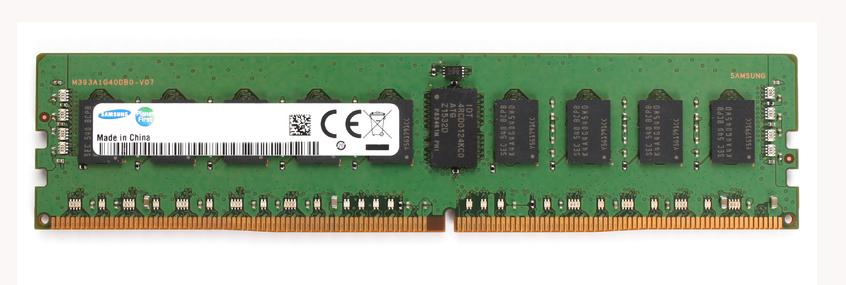 M393A1B43DB0-CPB - Samsung 8GB DDR4 Reg ECC PC4-17000 2133Mhz Dual Rank, x8 RDIMM Memory