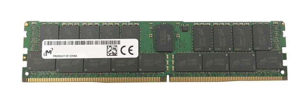 MTA144ASQ16G72PSZ-2S6E1 Micron 128GB DDR4 2666MHz PC4-21300 Reg ECC CL19 DIMM 1.2V Octal Rank Memory Module