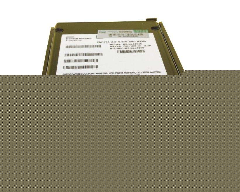 P10228-010 HP 6.4TB PCI Express Mixed Use DS NVMe 2.5" Solid State Drive for Proliant Gen9 and Gen10