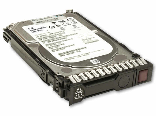 P50966-001 HP 3.2TB Triple-Level Cell PCI Express NVMe 4.0 x4 U.3 2.5" Mixed Use Solid State Drive