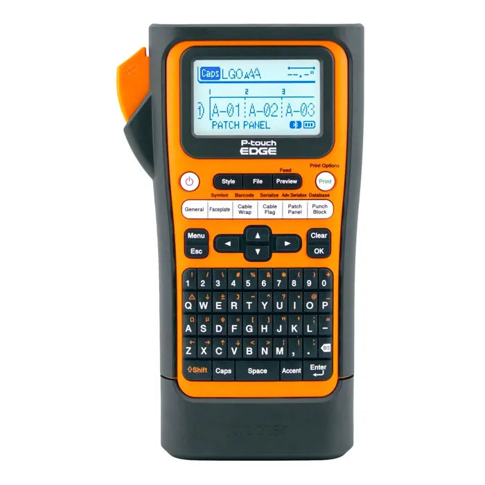 PT-E310BTVP Brother P-Touch Edge USB-C Bluetooth Handheld Industrial Label Printer