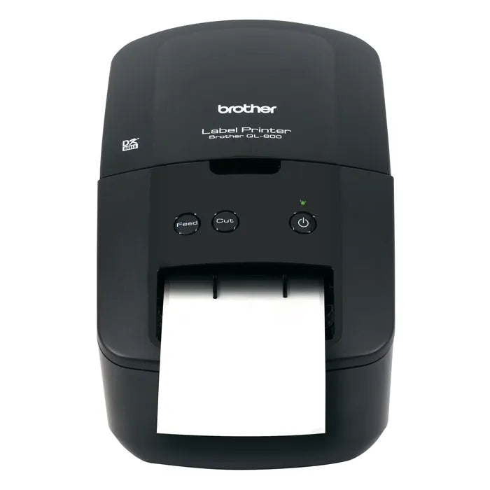 QL-600 Brother Monochrome Label Print Desktop Direct Thermal Printer