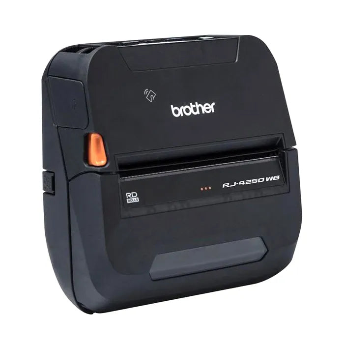 RJ-4250WB Brother 203 dpi Rugged 4 33 ppm Mobile Label Receipt Printer
