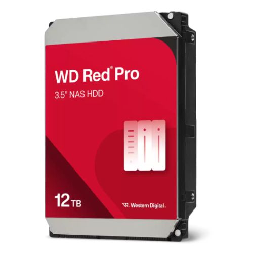 WD 3.5" 12TB SATA3 Red Pro Series NAS Hard Drive 7200RPM 512MB Cache OEM
