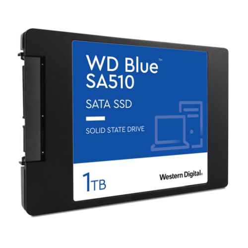 WD 1TB Blue SA510 G3 SSD 2.5" SATA3 R/W 560/520 MB/s 90K/82K IOPS 7mm
