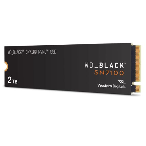 WD 2TB Black SN7100 M.2 NVMe Gen4 SSD M.2 2280 PCIe4 R/W 7250/6900 MB/s 1000K/1400K IOPS