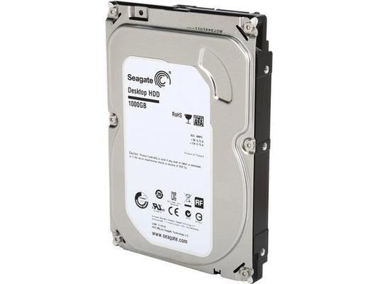ST1000DM004 Seagate Barracuda 1TB 7200RPM SATA 6GB/s 64MB Cache 3.5-inch Hard Drive