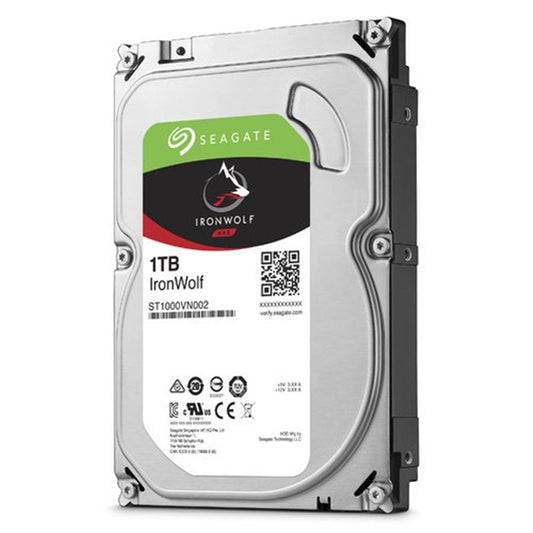 ST1000VN002 Seagate IronWolf 1TB 5900RPM SATA 6GB/s 64MB Cache 3.5-inch Hard Drive