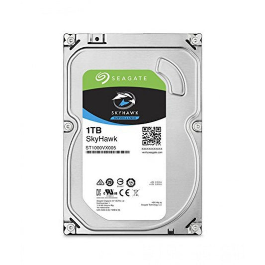 ST1000VX005 Seagate SkyHawk 1TB 5900RPM SATA 6GB/s 64MB Cache 3.5-inch Hard Drive