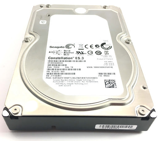 ST3000NM0043 Seagate Constellation ES.3 3TB 7200RPM SAS 6GB/s 128MB Cache (SED / 512n) 3.5-inch Hard Drive