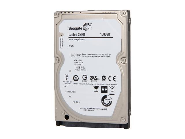 STBD1000400 Seagate Laptop SSHD 1TB 5400RPM SATA 6GB/s 64MB Cache 8GB SSD 2.5-inch Hybrid Hard Drive
