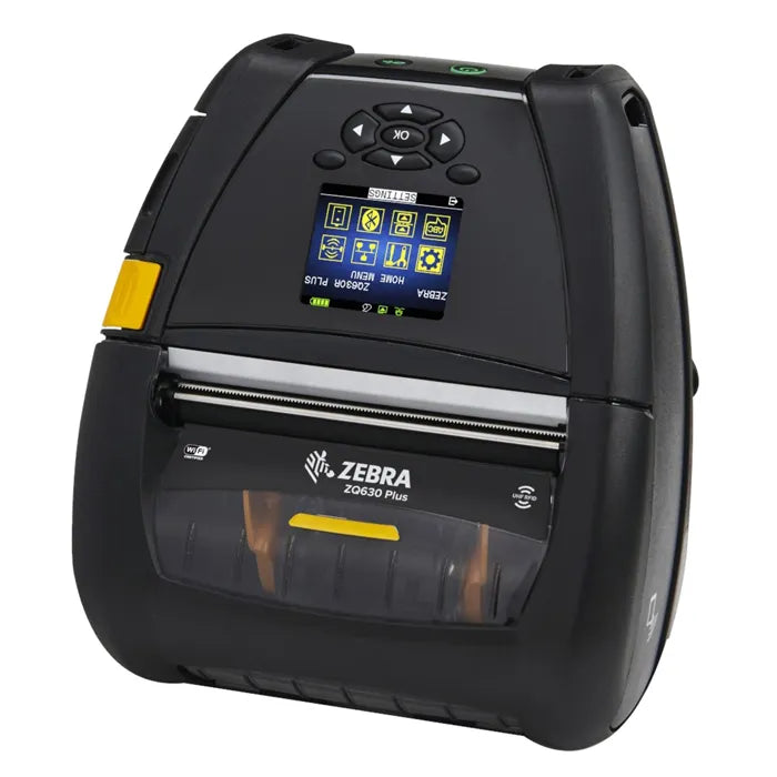 ZQ63-AUFA004-00 Zebra ZQ630 Plus Monochrome Desktop Industrial Mobile Direct Thermal Label/Receipt Printer