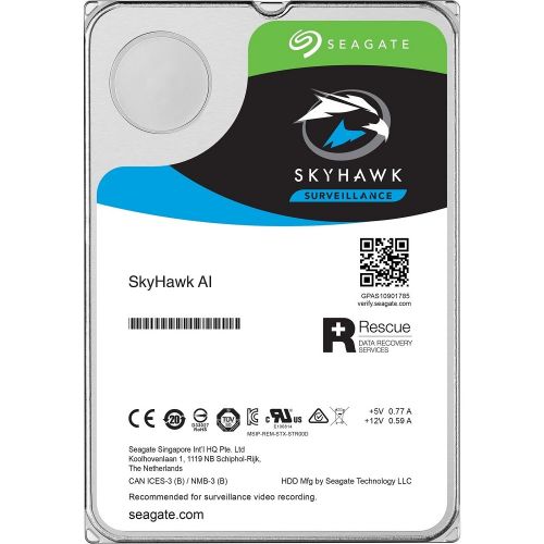 ST16000VE000 Seagate SkyHawk AI 16TB 7200RPM SATA 6Gbps 256MB Cache 3.5-Inch Hard Drive