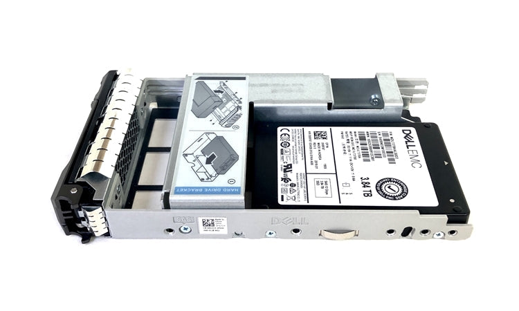 CN0KD Dell 3.84TB SAS 12Gbps 512e Mixed Use 2.5-inch Solid State Drive with 3.5-inch Hybrid Carrier