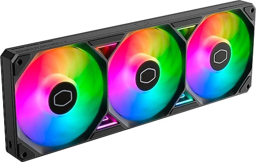 Cooler Master SickleFlow Edge 360 ARGB PWM Triple-Fan Single-Frame UnitUp to 2500 RPMLoop Dynamic BearingSingle ConnectionBlack