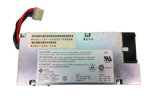 CR-81 Sun 85-Watts Power Supply for SparcStation2