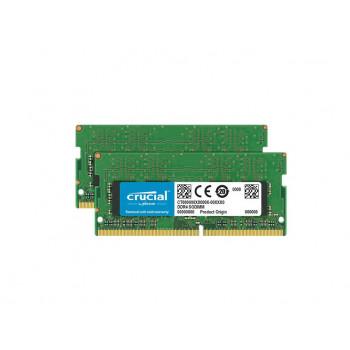 CT2K8G4SFS8266 - Crucial 16GB Kit (2 x 8GB) PC4-21300 non-ECC Unbuffered DDR4-2666MHz CL19 260-Pin SODIMM 1.2V Single Rank Memory