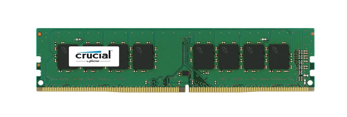 CT4K8G4DFD824A - Crucial 32GB Kit (4 x 8GB) PC4-19200 non-ECC DDR4-2400MHz CL17 288-Pin UDIMM 1.2V Memory