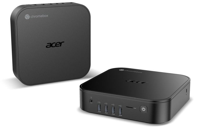 DT.Z5CAA.001 CXI6-C516G Chromebox Intel Core 5 120U 5.0GHz 16GB 256GB SSD Mini PC Black
