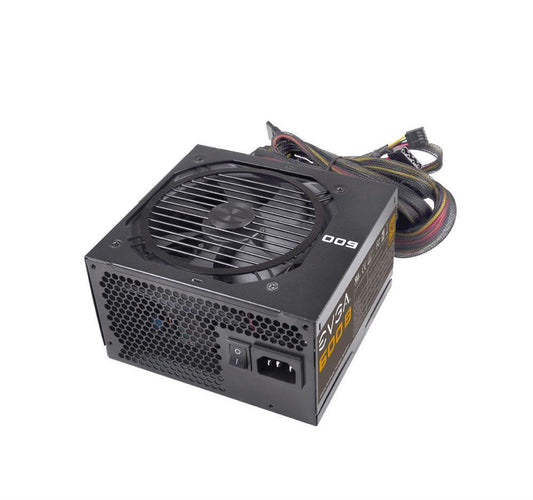 EV600WBRZ EVGA 600-Watts 80 Plus Bronze ATX12V EPS12V Power Supply
