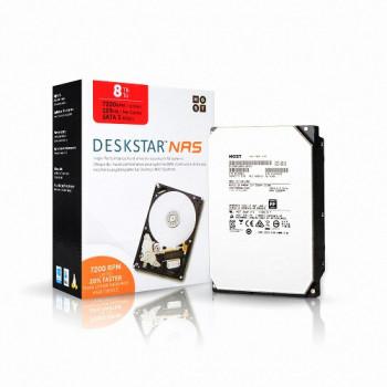 HDN728080ALE604 - HGST 8TB 7200RPM SATA NAS 6Gb/s 3.5-inch Hard Drive