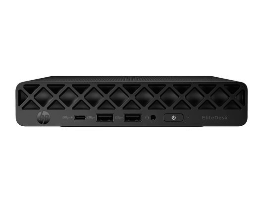 D36E6UT#ABA EliteDesk 8 G1a Desktop Computer AMD Ryzen AI 5 340 32GB 512GB PCI Express NVMe SSD Mini PC Jack Black