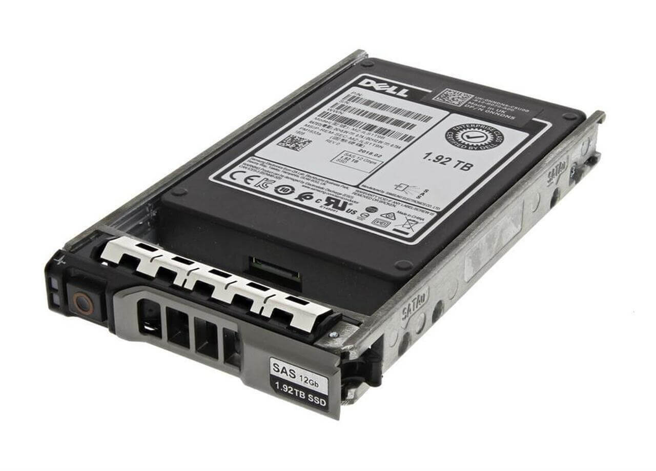 HX2VG Dell 1.92TB SAS 12Gbps 512e Mixed Use 2.5-inch Solid State Drive
