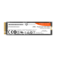 ZP2000GM3A013 Seagate FireCuda 530 Series 2TB Triple-Level Cell PCI Express NVMe 4.0 x4 M.2 2280 Solid State Drive