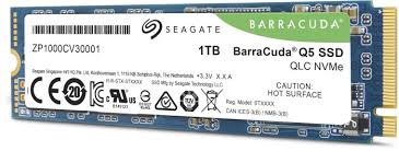 ZP1000CV30001 Seagate Barracuda Q5 1TB 3D Quad-Level-Cell PCI Express 3.0 x4 NVMe 1.3 M.2 2280-S2 Solid State Drive