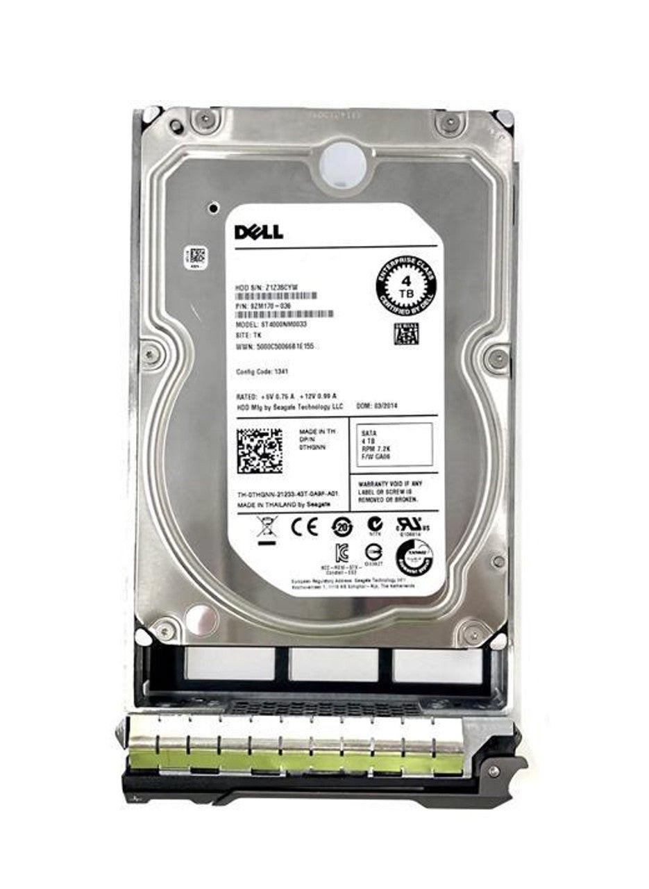 K0JVR Dell 4TB 7200RPM SAS 12Gbps 512n 3.5-inch Hard Drive