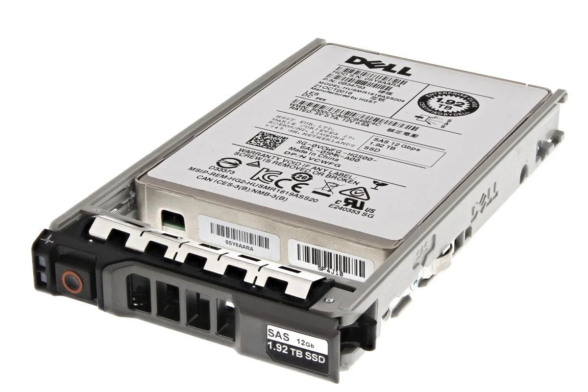 KH7PM Dell 1.92TB TLC SATA 6Gbps SFF Read Intensive 2.5-inch Solid State Drive