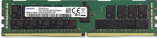 M393A4K40CB2-CVFBY Samsung 32GB DDR4-2933MHz PC4-23400 Registered ECC CL21 288-Pin DIMM Dual Rank 1.2V Memory Module