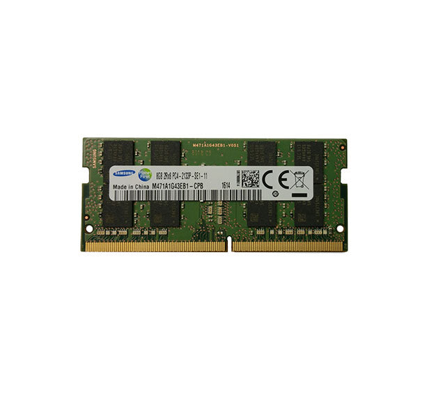 M471A1G43EB1-CPB Samsung 8GB PC4-17000 non-ECC Unbuffered DDR4-2133MHz CL15 260-Pin SODIMM 1.2V Dual Rank Memory