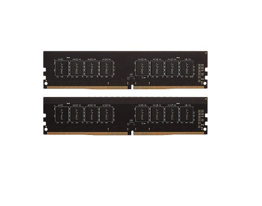 MD8GK2D42133NHS PNY 8GB Kit (2 X 4GB) PC4-17000 non-ECC Unbuffered DDR4-2133MHz CL15 288-Pin DIMM 1.2V Single Rank Memory