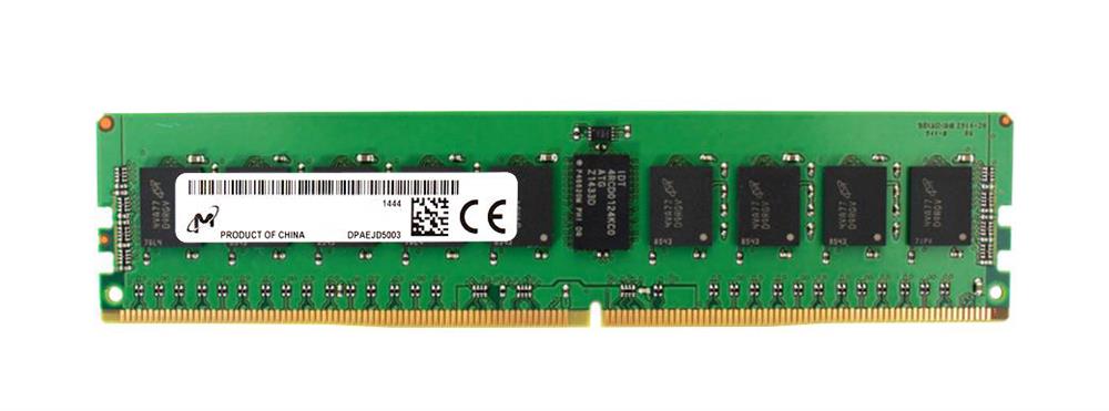 MTA9ASF1G72PZ-2G9E1 Micron 8GB DDR4-2933MHz PC4-23400 Registered ECC CL21 288-Pin DIMM 1.2V Single Rank Memory Module