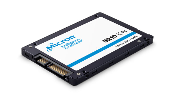MTFDDAK3T8QDE-2AV1ZA Micron 5210 ION Series 3.84TB QLC SATA 6Gbps 2.5-inch Solid State Drive