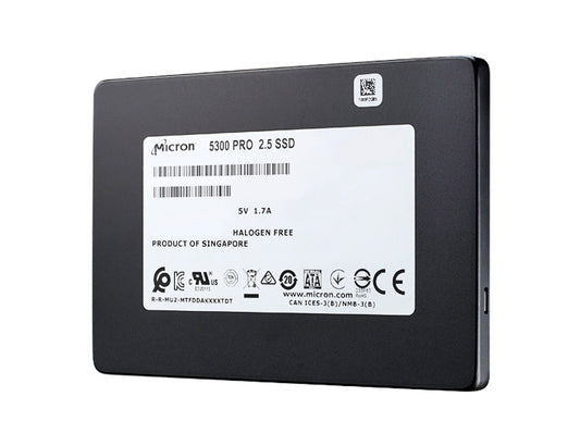 MTFDDAK3T8TDT-1AW1ZA Micron 5300 Max Series 3.84TB TLC SATA 6Gbps 2.5-inch Solid State Drive