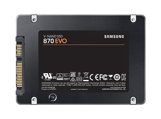 MZ-77E1T0E Samsung 870 EVO 1TB TLC SATA 6Gbps 2.5-inch Solid State Drive