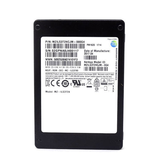 MZ-ILS3T2A Samsung PM1635 3.2TB MLC SAS 12Gbps 2.5-Inch Solid State Drive
