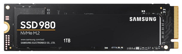 MZ-V8V1T0B/AM Samsung 980 Series 1TB TLC PCI Express 3.0 x4 NVMe (AES-256 / TCG Opal 2.0) M.2 2280 Solid State Drive