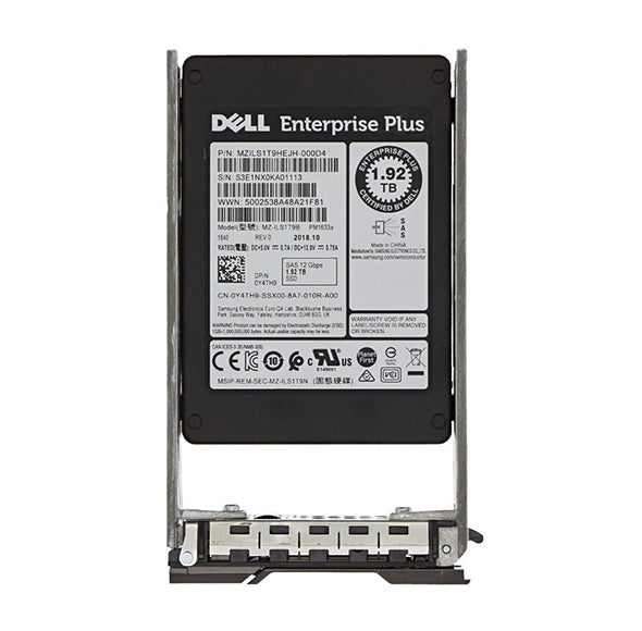 MZILS1T9HEJH-000D4 Samsung 1.92TB TCL SAS 12Gbps 2.5-Inch Solid State Drive