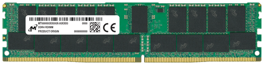 MTA36ASF8G72PZ-2G9B1 Micron 64GB DDR4 2933MHz PC4-23400 Reg ECC CL21 DIMM 1.2V Dual Rank Memory Module