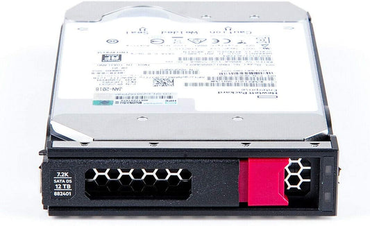 P10818-001 HPE 12TB 7200RPM SAS 12Gbps Hot Swap Midline (512e) 3.5-inch Hard Drive