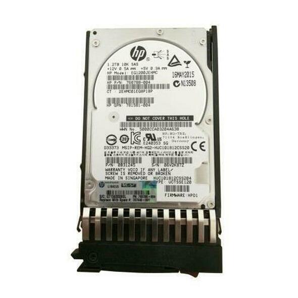 P13245-001 HPE 1.2TB 10000RPM SAS 12Gbps 2.5-inch MSA Enterprise Hard Drive