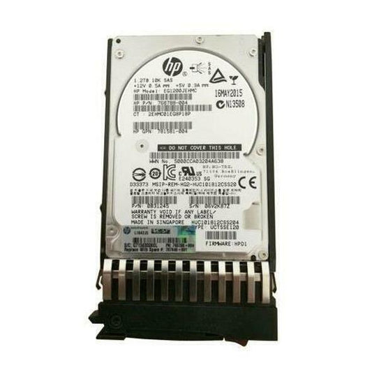 P13245-001 HPE 1.2TB 10000RPM SAS 12Gbps 2.5-inch MSA Enterprise Hard Drive
