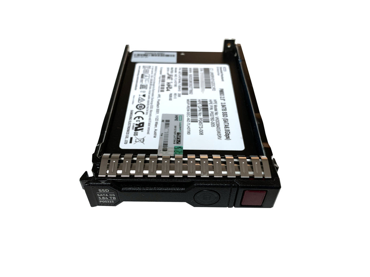 P19558-001 HPE 3.84TB SAS 12Gbps Read Intensive Modular Smart Array 2.5-Inch Solid State Drive