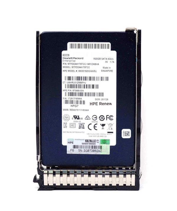 P21090-001 HPE 1.92TB SATA 6Gbps 2.5-inch Mixed Use Solid State Drive