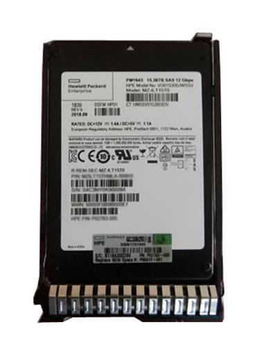 P22590-001 HPE 15.3TB SAS 12Gbps Read Intensive 2.5-inch Solid State Drive
